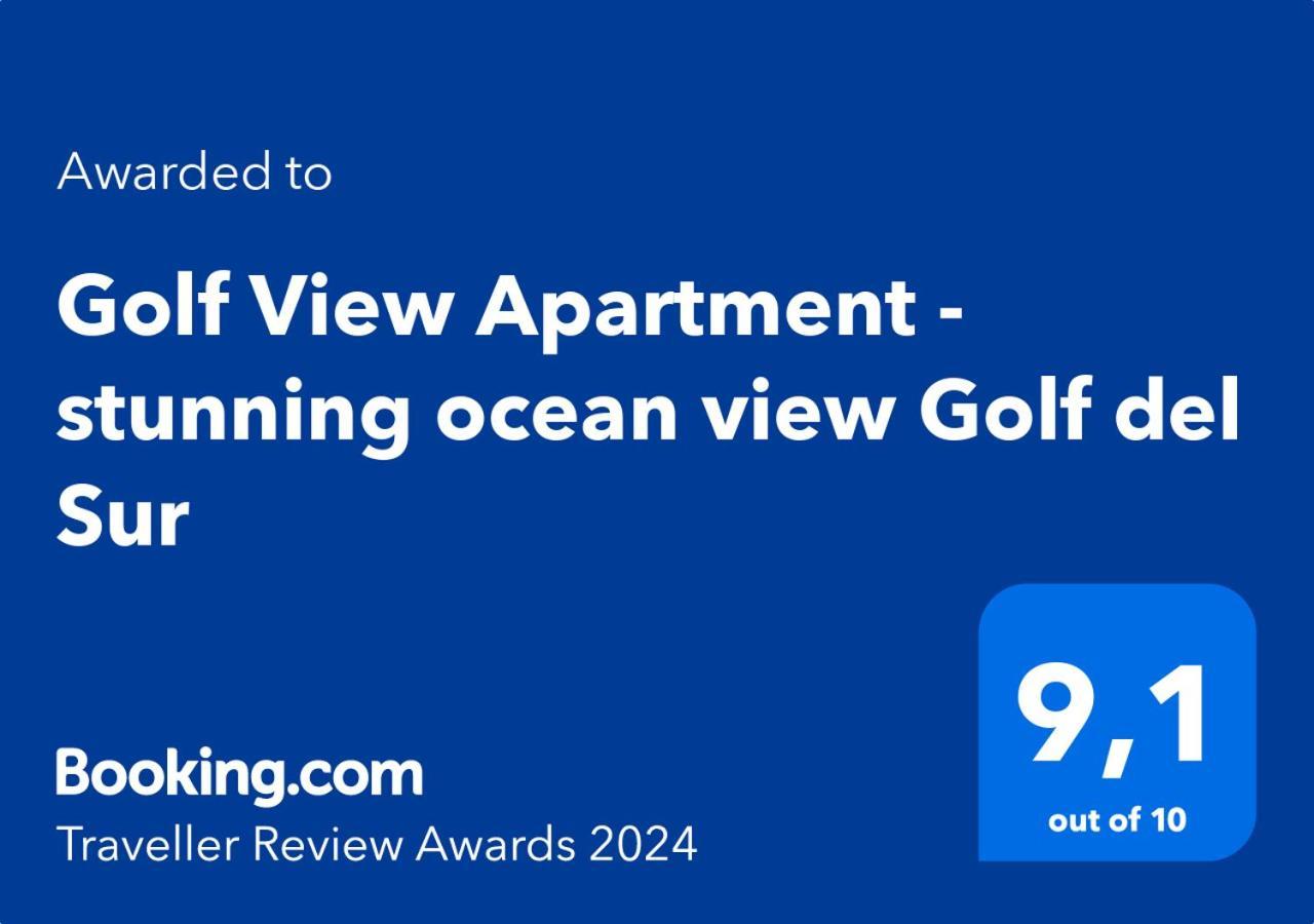 Golf View Apartment - Stunning Ocean View Golf Del Sur Сан-Мігель-де-Абона Екстер'єр фото